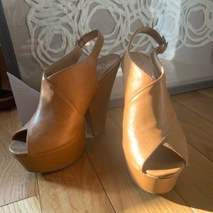 Retro Platform Block Heel